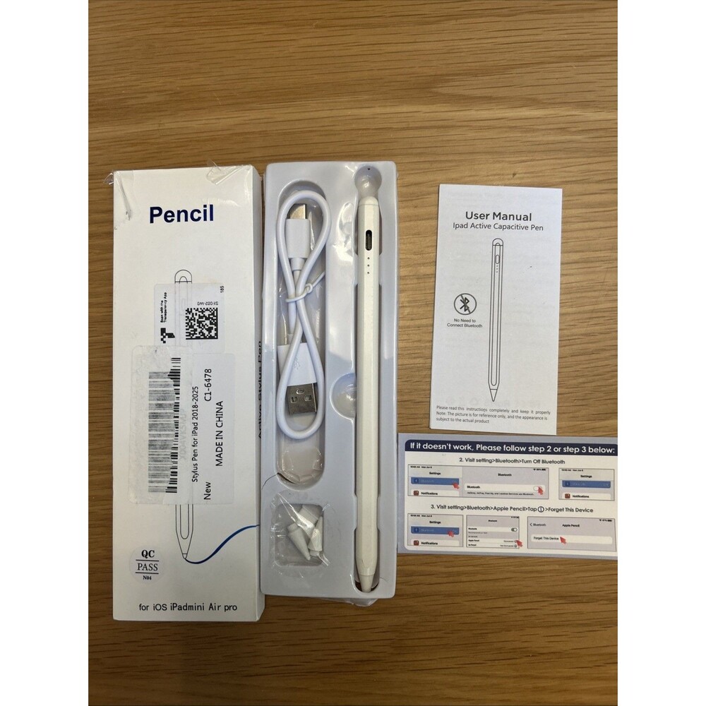 Stylus Pen For Apple iPad Pencil 10/9/7/8th/Mini/Air 4/5/6th/Pro 11&12.9'' M4
